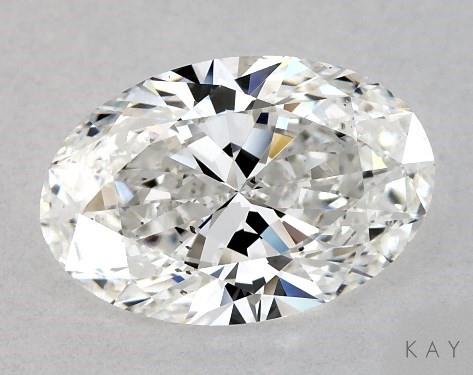 Oval 2.51 Carat F SI1  Diamond