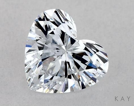 Heart-Shaped 1.03 Carat E VS1  Loose Lab-Grown Diamond