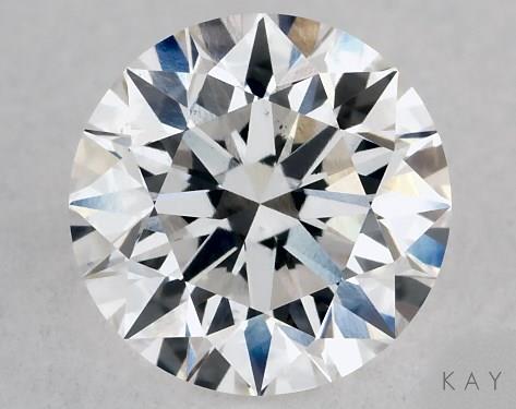 Lab Created Round 1.06 Carat E VS2 Ideal