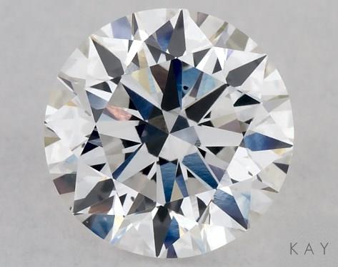 Lab Created Round 1.06 Carat E VS2 Ideal