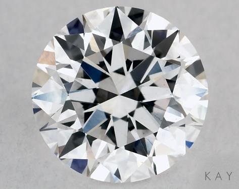Lab Created Round 1.06 Carat E VS2 Ideal