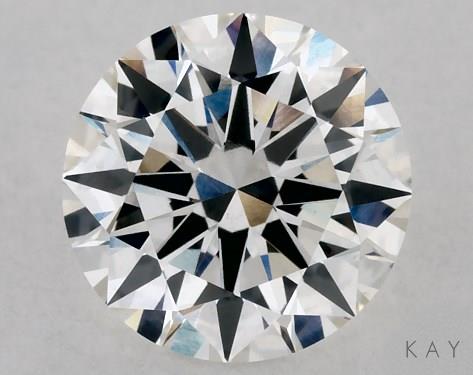 Lab Created Round 1.09 Carat E VS2 Ideal