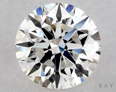 Lab Created Round 1.05 Carat E VS2 Ideal