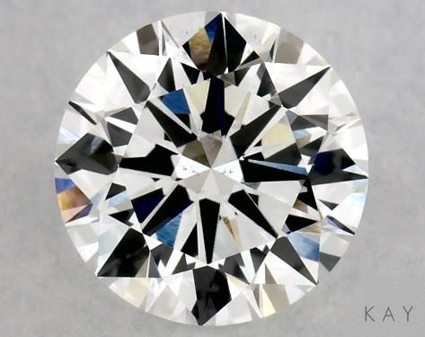 Lab Created Round 1.09 Carat E VS2 Ideal